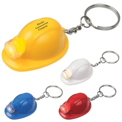 Llavero Casco con linterna