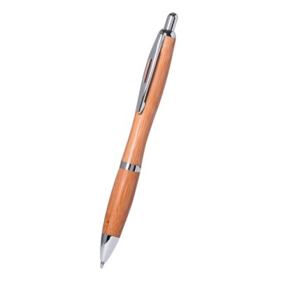 Lapicero Bambu con Clip Metalico 