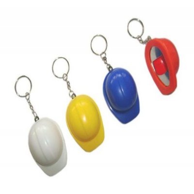 Llavero Casco Minero Destapador