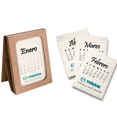 Calendario de Escritorio Plantable Grande