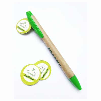 Lapicero Ecológico con Logo Plantable