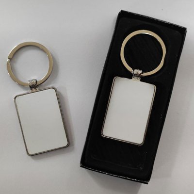 Llavero Metalico Rectangular