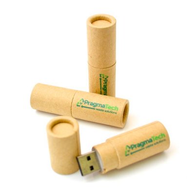 USB Ecologico Cilindrico